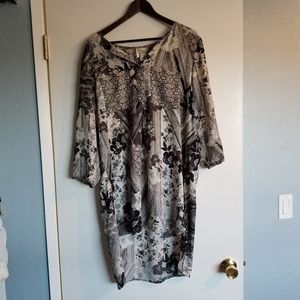Anthropologie Fig and Flower top/tunic/dress EUC